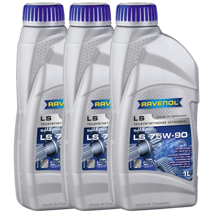 Pachet 3 litri ulei transmisie Ravenol LS 75W90