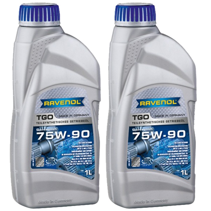 Pachet 2 litri ulei transmisie Ravenol TGO 75W90 GL5