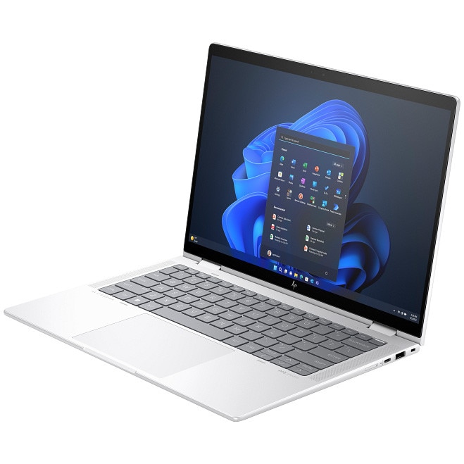 Laptop HP EliteBook x360 1040 G11, 14 inch 1920 x 1200 Touchscreen, Intel Core Ultra 7 155H 16 C / 22 T, 2.5 GHz - 4.8 GHz, 24 MB cache, 28 W, 32 GB LPDDR5X, 1 TB SSD, Intel Graphics, Windows 11 Pro, Silver