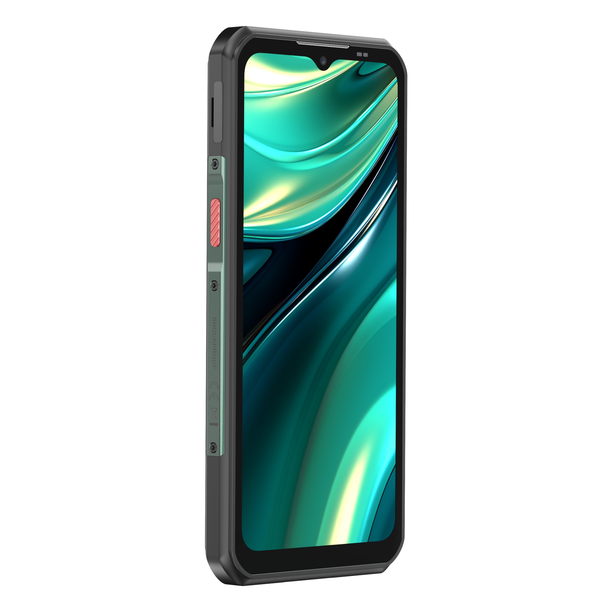 Telefon Mobil Oukitel WP39, Procesor Mediatek Dimensity 6100+ Octa-Core, IPS LCD Capacitive touchscreen 6.6", 6GB RAM, 256GB Flash, Camera Tripla 64 + 8 + 2 MP, 5G, Wi-Fi, Dual SIM, Android Verde