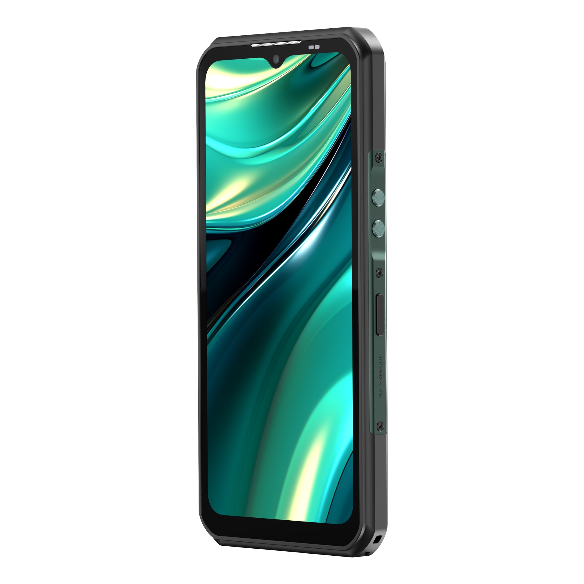 Telefon Mobil Oukitel WP39, Procesor Mediatek Dimensity 6100+ Octa-Core, IPS LCD Capacitive touchscreen 6.6", 6GB RAM, 256GB Flash, Camera Tripla 64 + 8 + 2 MP, 5G, Wi-Fi, Dual SIM, Android Verde