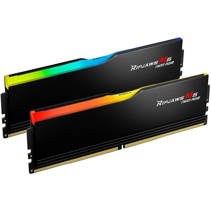 G.Skill Ripjaws M5 Neo RGB 64GB (2x32GB) 6000 CL32 RAM memória