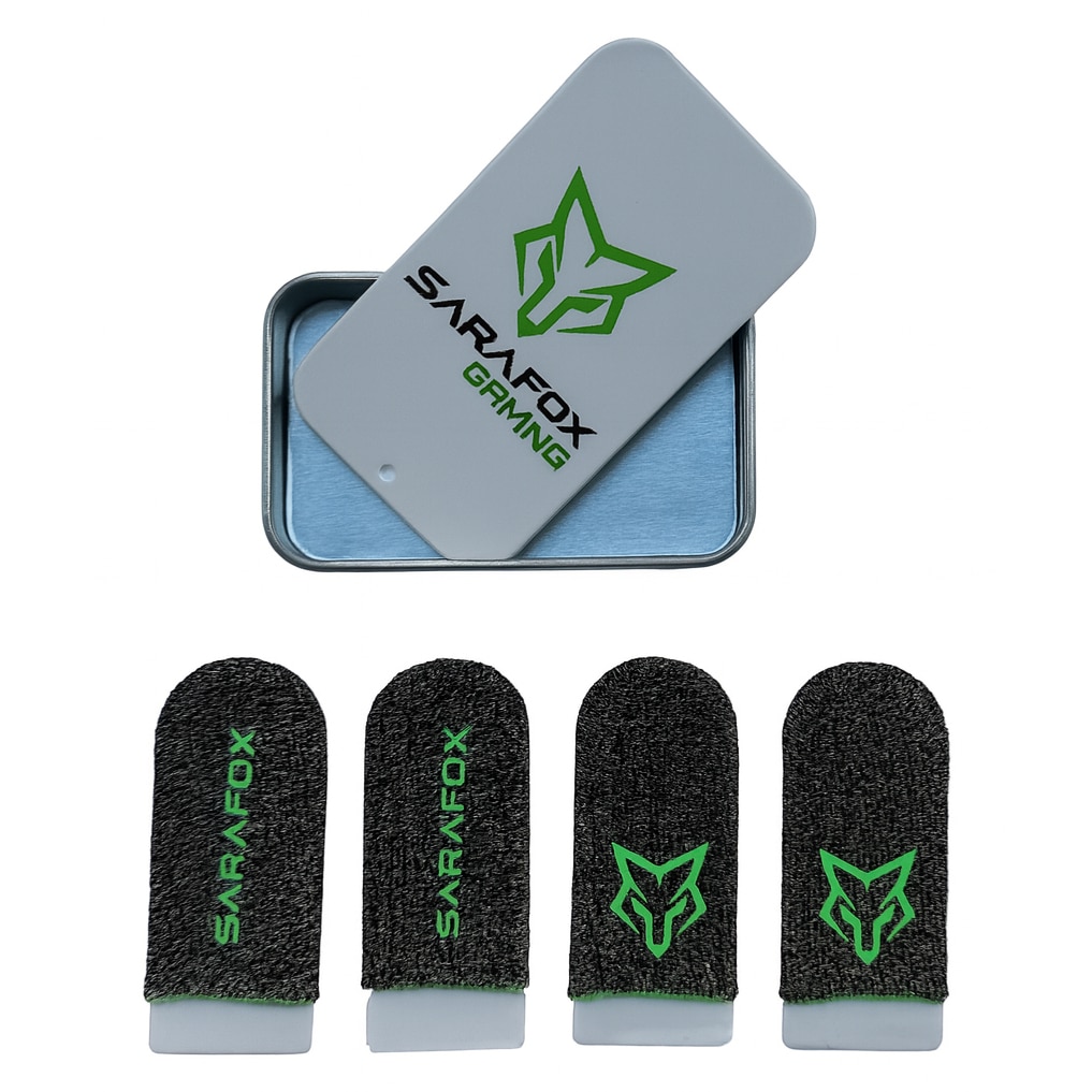 Sarafox V5 Fiberglass Finger Sleeves For Mobile Gaming - View #4