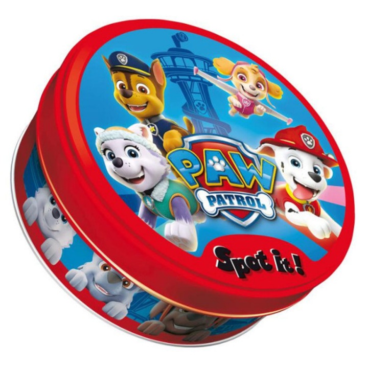 Joc de societate, Spot it Paw Patrol, multicolor, set