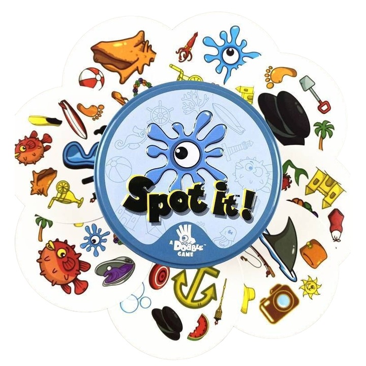 Joc de societate, Spot it, set, multicolor