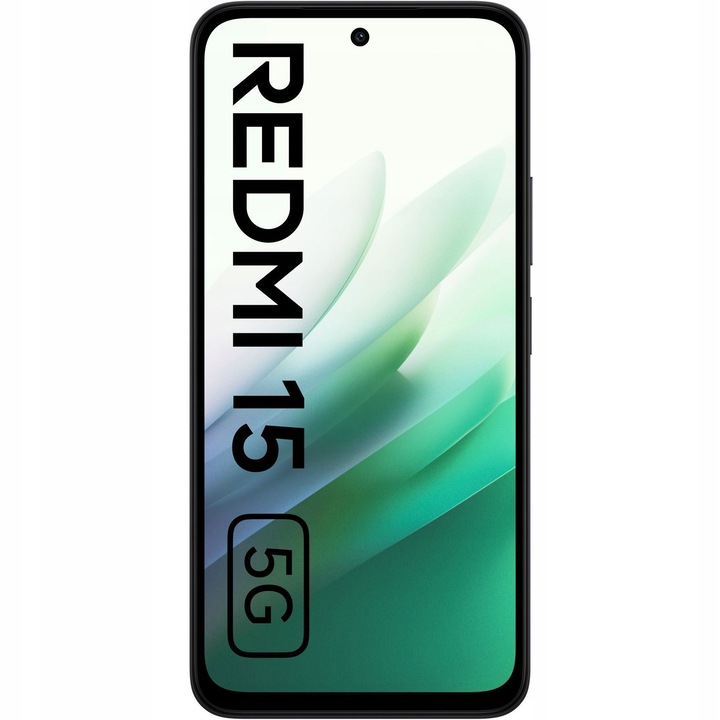 Смартфон Xiaomi Redmi 15, 4GB RAM, 128GB, 5G, Midnight Black