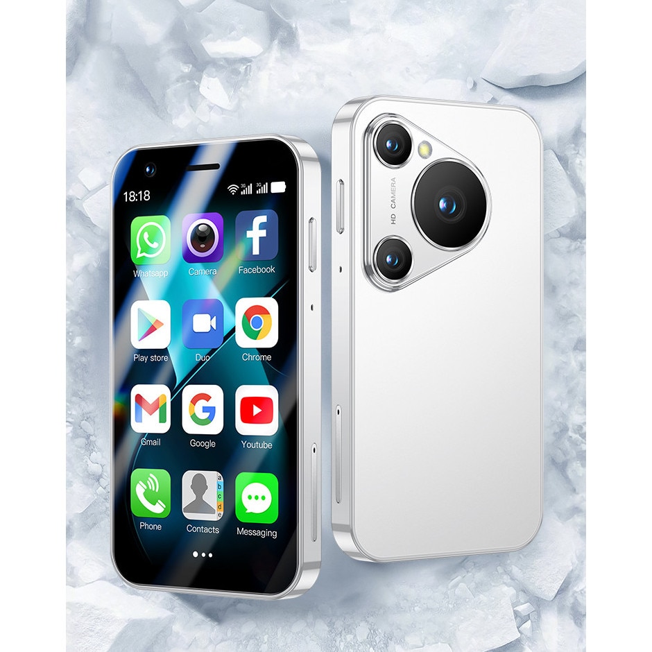 Telefon Mini Rainbuvvy P70 Pro, 3.0 inci, 16GB, Dual SIM, Black/White/Green