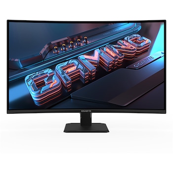 Monitor gaming Gigabyte GS32QCA , 31.5'', VA, QHD, 2560 x 1440, 180Hz , AMD FreeSync, HDMI, Display Port, Curbat, 1ms, Negru