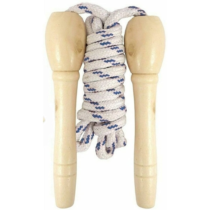 Coarda de Sarit ORIGINAL DEALS, lemn, manere ergonomice, multicolor, 200cm