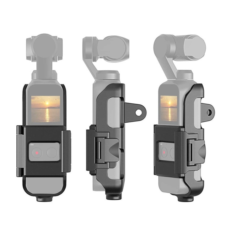 Стойка за монтиране, съвместима с DJI Osmo Pocket, Pocket 2 и екшън камери GoPro