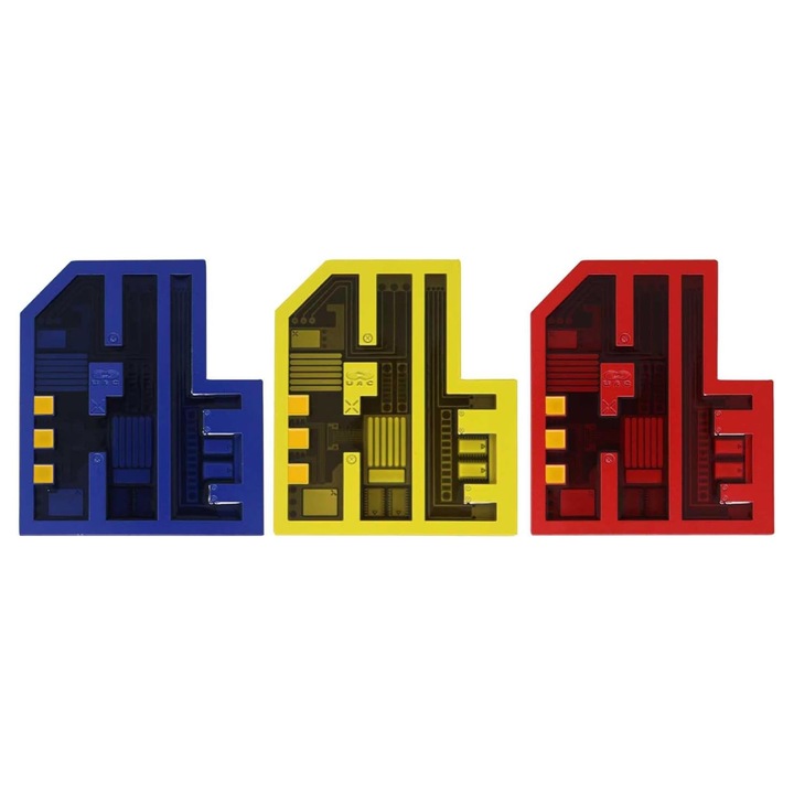 Set de 3 chei pixel DOOM 30th Anniversary, Fanattik, multicolor