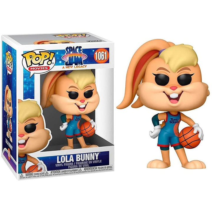 Funko POP Space Jam: Egy új örökség figura, Lola Bunny, többszínű
