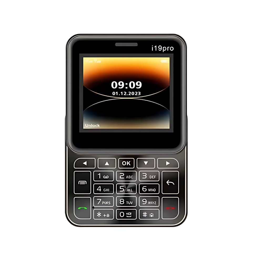 Telefon mini Blasko, 2.4 inch, Dual SIM, camera, FM, Bluetooth, negru
