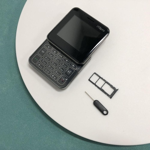 Telefon mini Blasko, 2.4 inch, Dual SIM, camera, FM, Bluetooth, negru