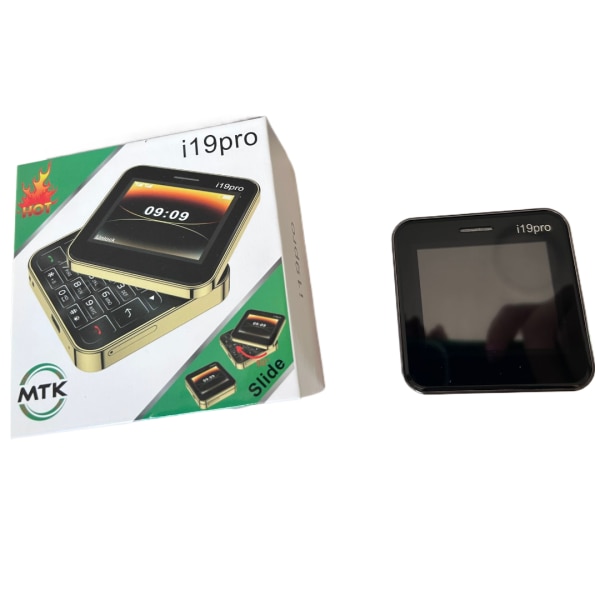 Telefon mini Blasko, 2.4 inch, Dual SIM, camera, FM, Bluetooth, negru