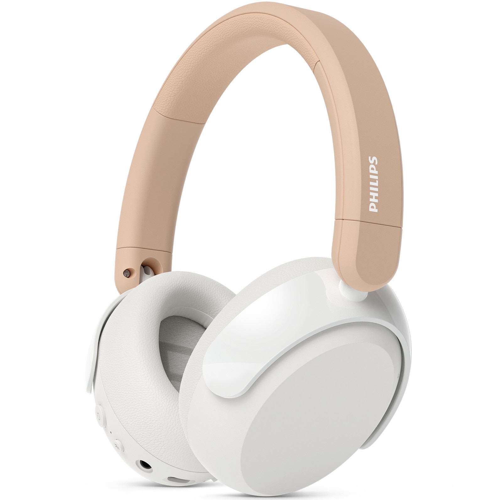 Casti pentru copii Over-Ear PHILIPS TAK5500AL/00, Wireless, Bluetooth, ANC Pro, Autonomie 60 ore, Volum limitat la 85 dB, Light Orange