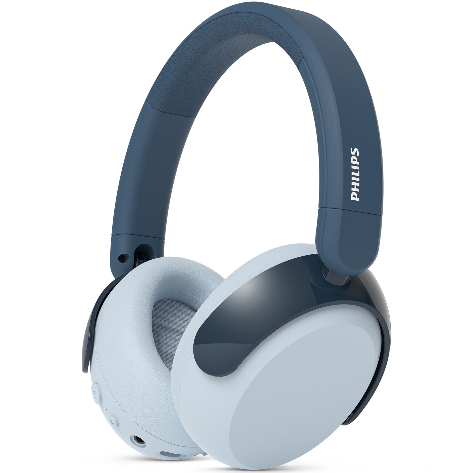 Casti pentru copii Over-Ear PHILIPS TAK5500RT/00, Wireless, Bluetooth, ANC Pro, Autonomie 60 ore, Volum limitat la 85 dB, Turcoaz