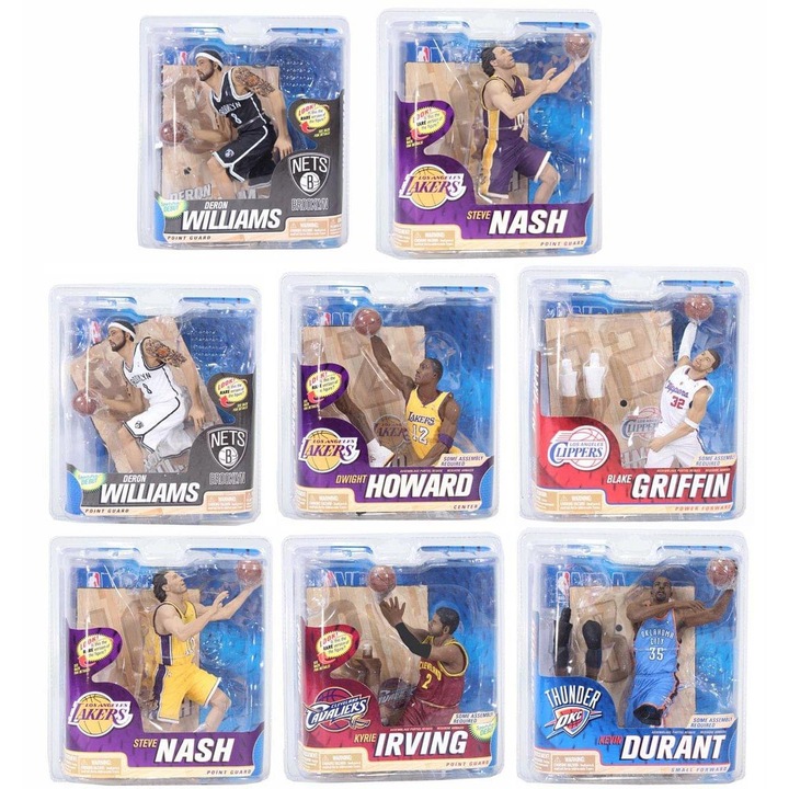 Комплект фигурки McFarlane NBA Series 22, 8 броя, асорти