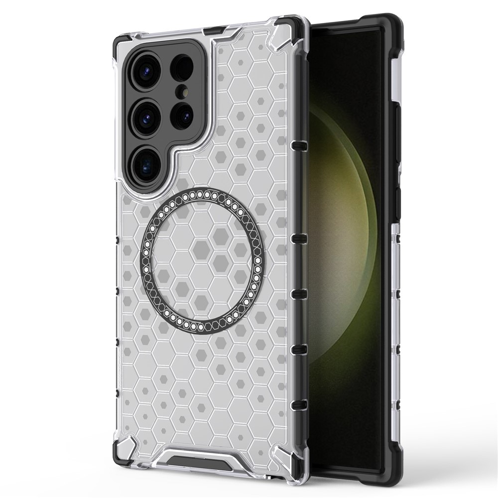 Husa compatibil cu Samsung Galaxy S25 Ultra cu protectie spate si margini anti-soc, Transparent – Model Fagure