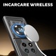 Honor Magic 7 Lite / X9c DaDen® RuggedCam MagSafe tok, ütésálló, vezeték nélküli töltés, forgó gyűrű, kameracsúszka, kék