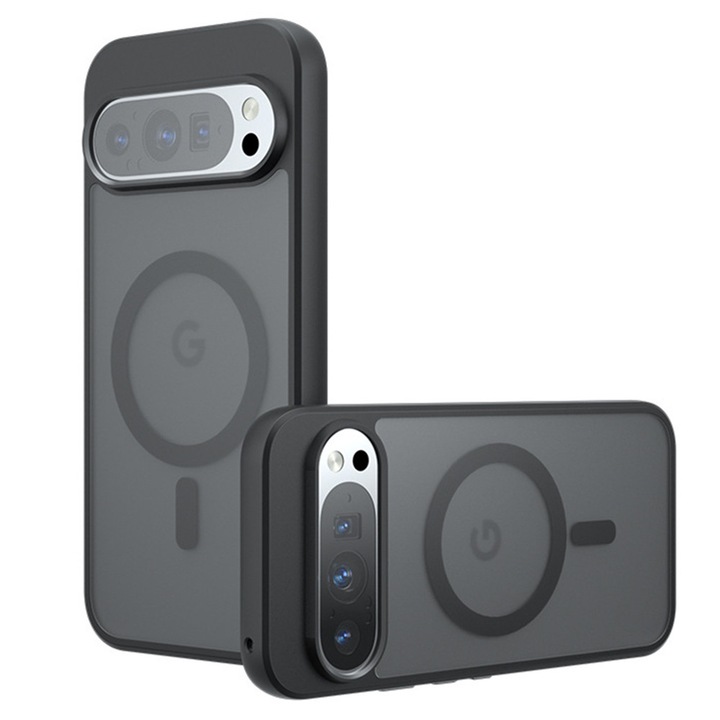 Husa pentru Google Pixel 9 / 9 Pro - Techsuit PureFrost MagSafe - Frosted Black