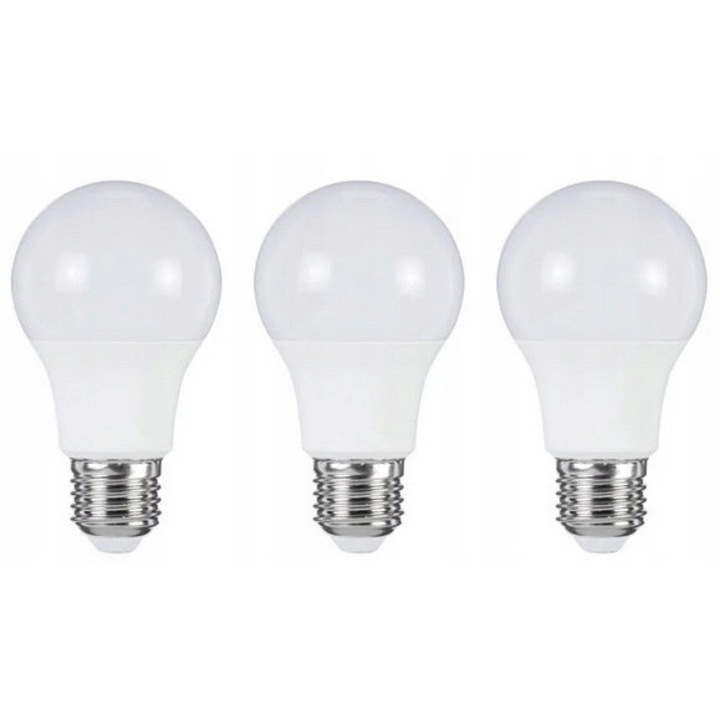 Комплект от 3 LED крушки E27 LIVARNO HOME 4.2W 2700K 470lm 60x104mm