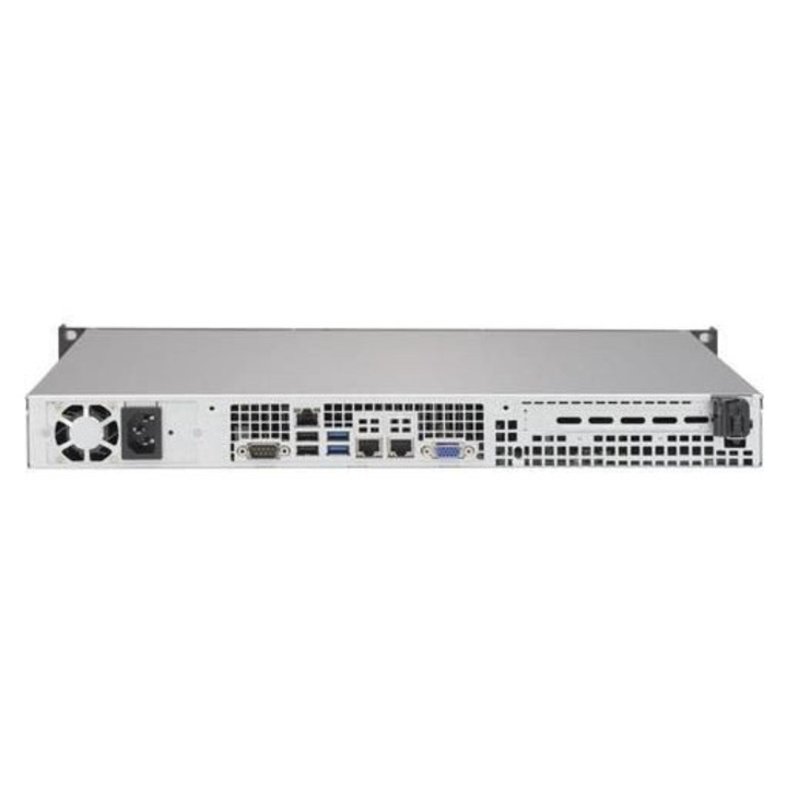 Сървърна кутия Supermicro CSE-512F-350B1 Черен 1U 512 шаси С 350W захранване, HF, RoHS/REACH