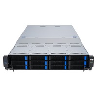 Asus RS521A-E12-RS12U AMD EPYC 9005 single-processor 2U server supports up to 24 DIMM, 12 NVMe, 5xPCIe 5.0 slots, 2xM.2, OCP 3.0, 2xdual-slot GPUs, and ASUS ASMB11-iKVM