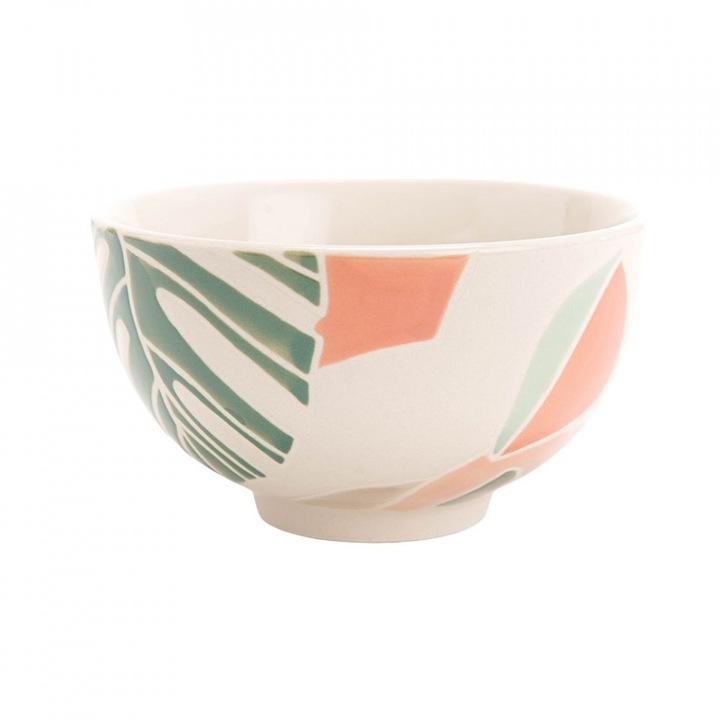 Bol multicolor din ceramica 320 ml Nature Amadeus