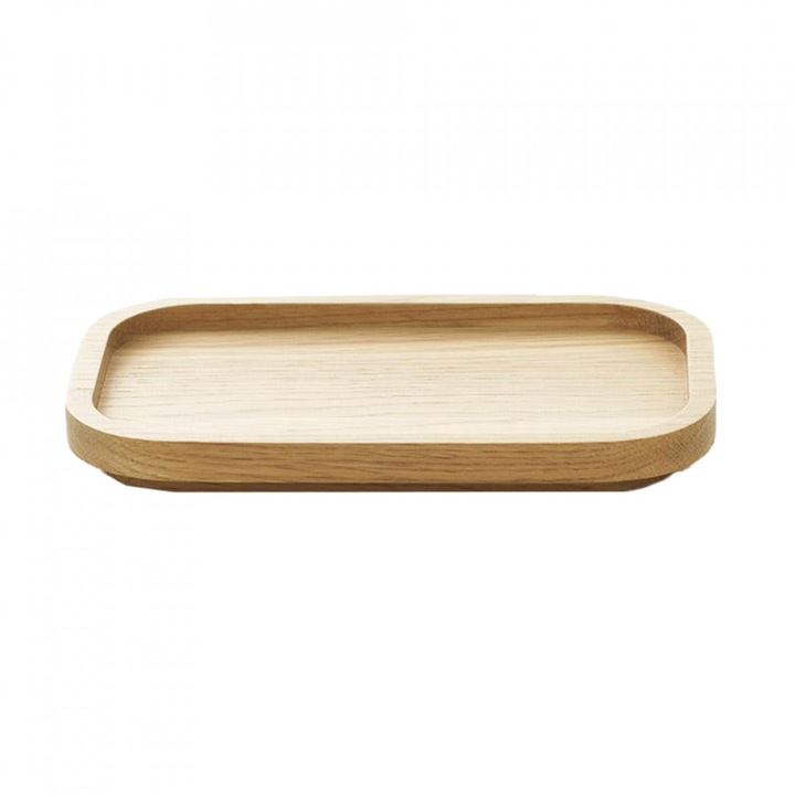 Tava dreptunghiulara maro din lemn 12x20 cm Astro Normann Copenhagen