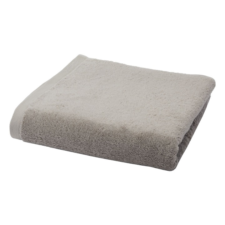 Prosop gri din bumbac 100x150 cm Nissa Aquanova