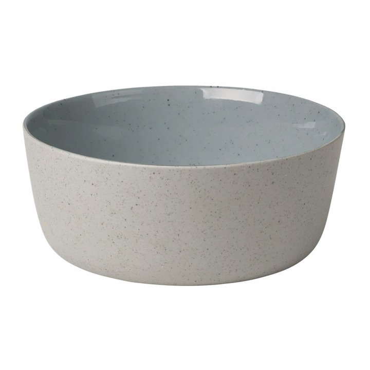 Bol gri din ceramica 16 cm Sablo Blomus