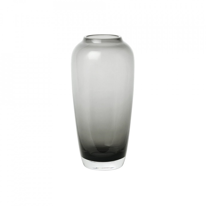Vaza gri fum din sticla 17 cm Leta Blomus