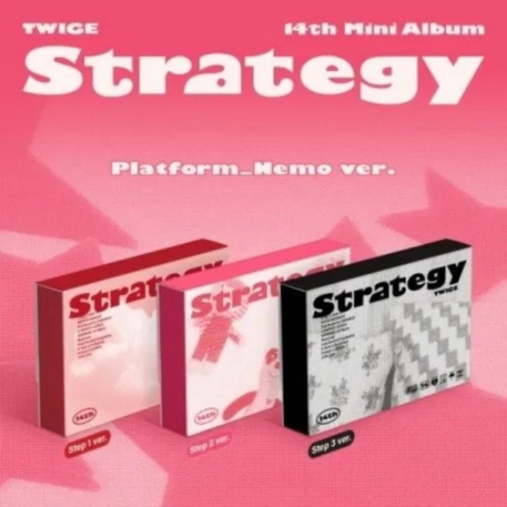 K-pop album, Twice, Stratégia, limitált kiadás, különleges design, 838g