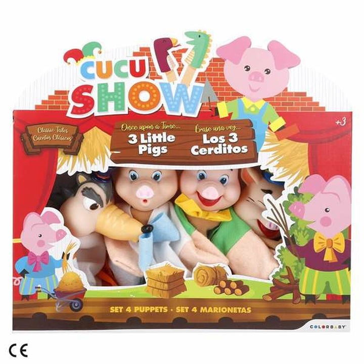 Papusi moi 3 Purcelusi, Bigbuy Kids, jucarii de plus