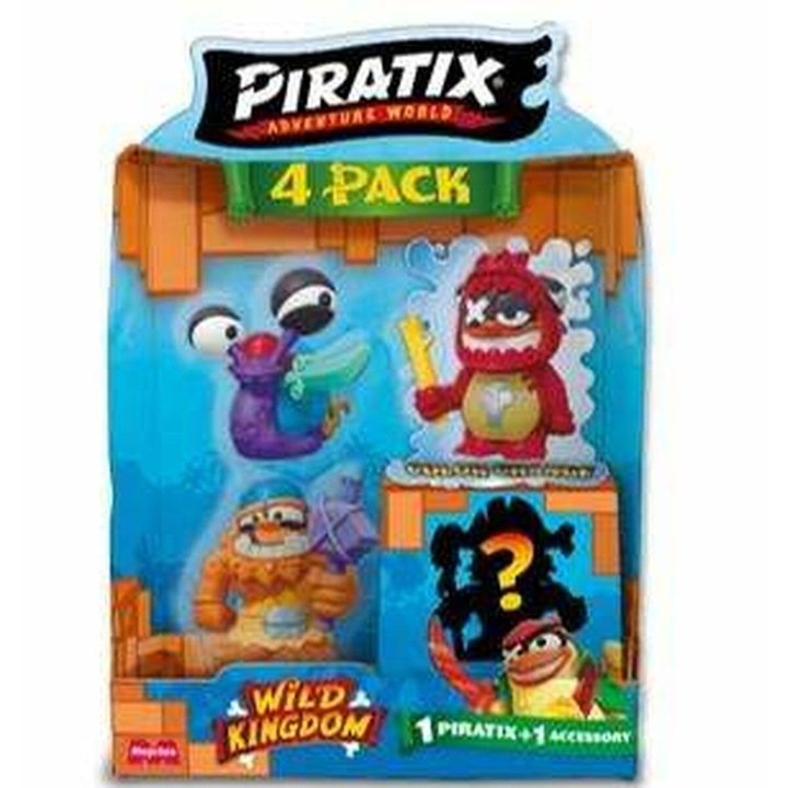Set figurine Piratix, 13,8x10x5cm