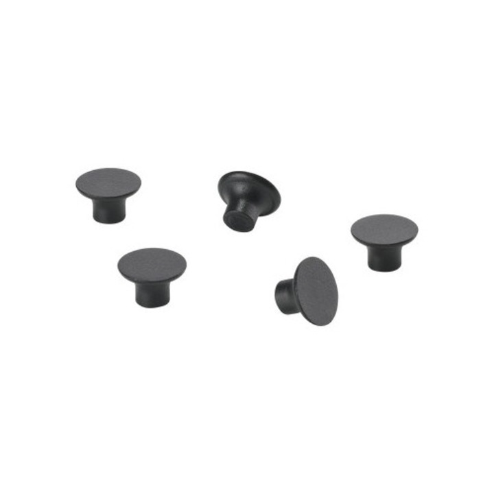 Set 5 magneti negri din metal Lorde Zone Denmark