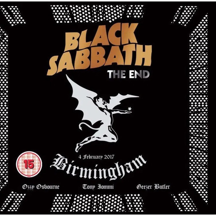 Black Sabbath: The End - Blu-ray, 1 диск, пластмасова кутия, рок музика