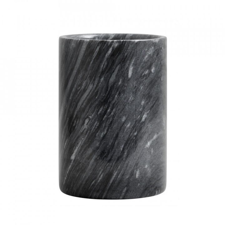 Frapiera neagra din marmura, Nordal, Marbi, pentru vinuri si sampanie, 30x30cm