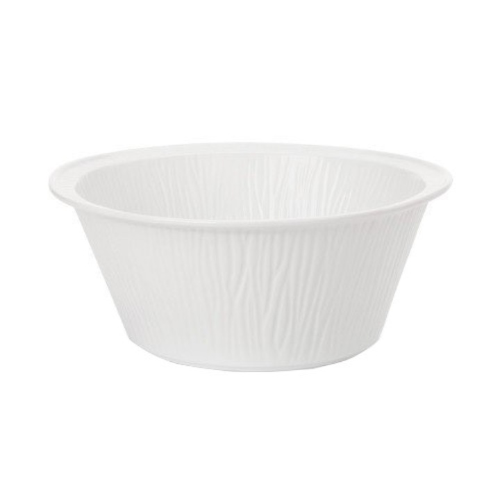 Bol pentru salata alb din ceramica 28 cm Sara Seletti