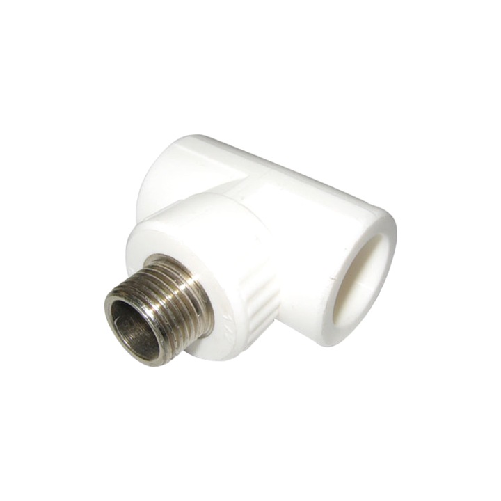 PPR тройник, външна резба, 25 мм x 3/4