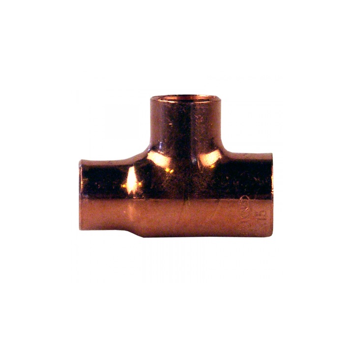 Меден редуциращ тройник, 18 x 15 x 15 мм