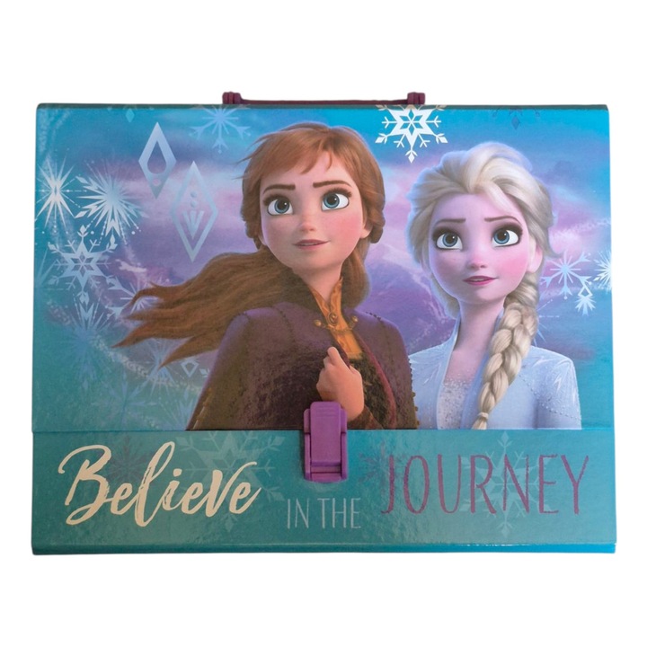 Mapa cu maner Frozen A4