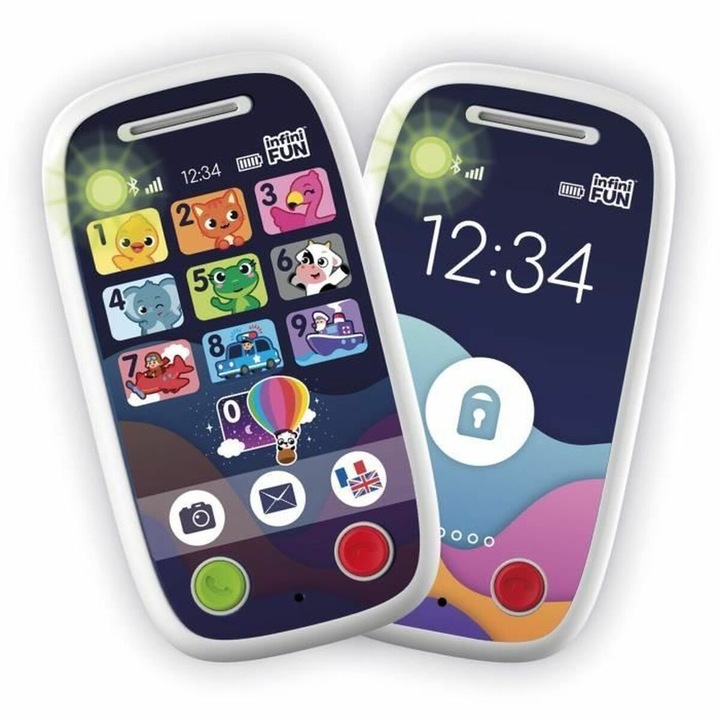 Joc educativ Bigbuy Home My 1st Duo de telefoane, set 2 piese