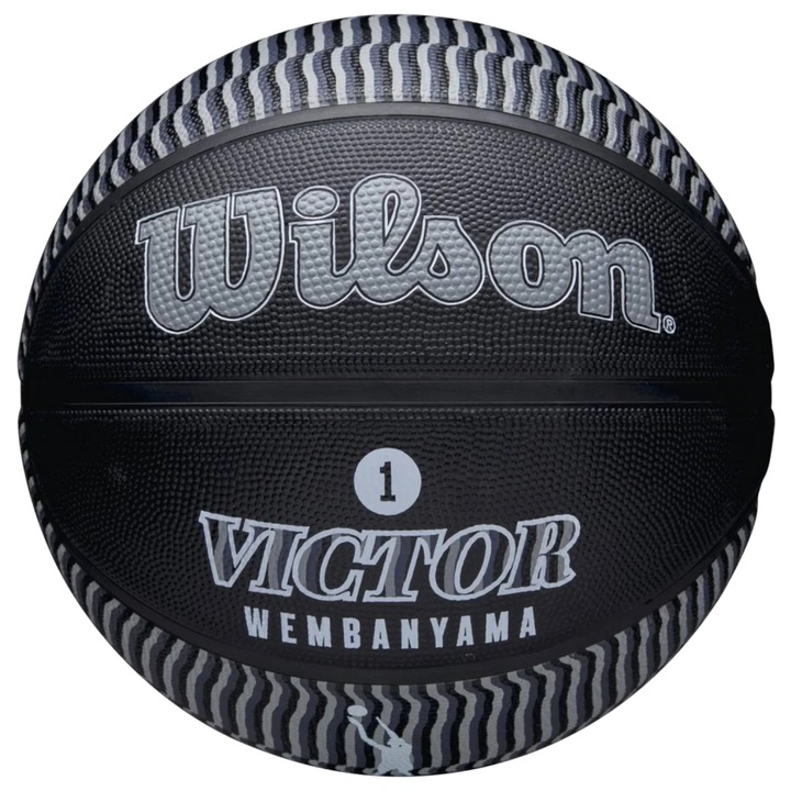 Minge baschet Wilson NBA Player Icon Victor Wembanyama, negru, 7