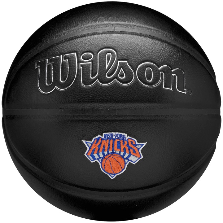 Minge baschet, Wilson NBA Team Premiere New York Knicks Ball WZ4026420XB, Negru, 7