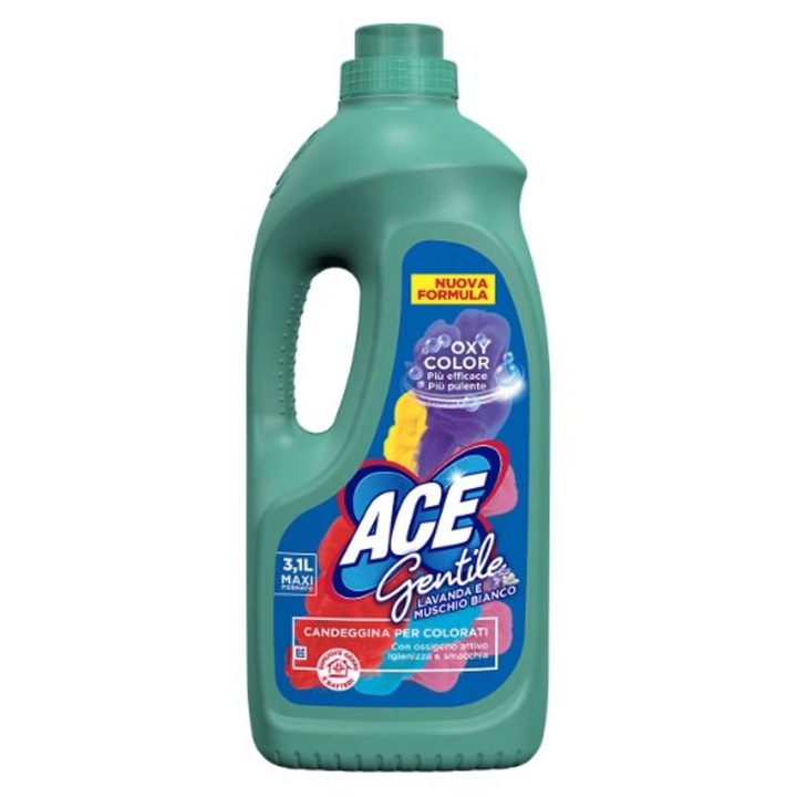 Solutie indepartare pete Ace Color Lavanda Muschio Bianco 3, 1 L