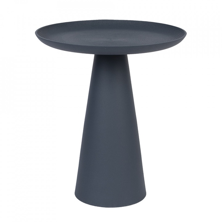 Masa laterala albastra din metal 40 cm Ringar The Home Collection