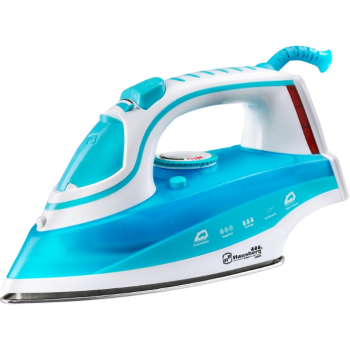 Fier de calcat, talpa ceramica, jet de abur 17g/min, abur pe verticala 25g/min, sistem antipicurare, sistem autocuratare, 2300W