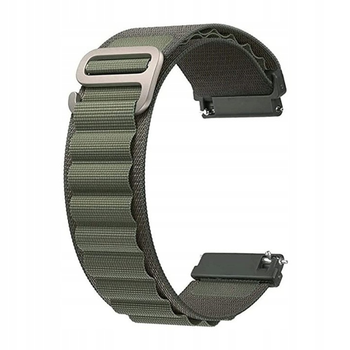 Каишка за смарт часовник Fossil FTW4025 Gen 5, гривна за всички китки, сигурно прилягане, алпийско зелено